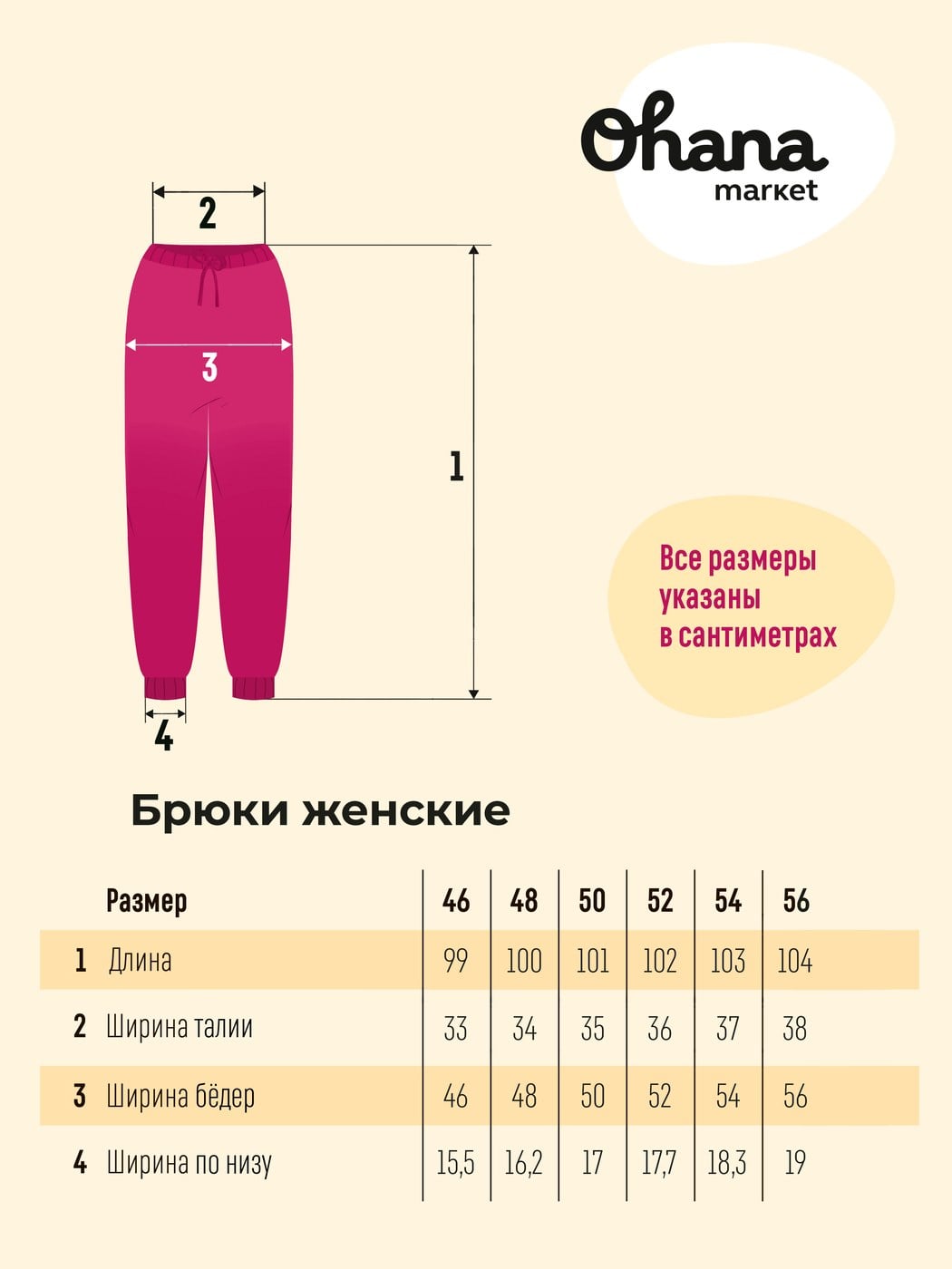 Брюки женские джоггерычерный