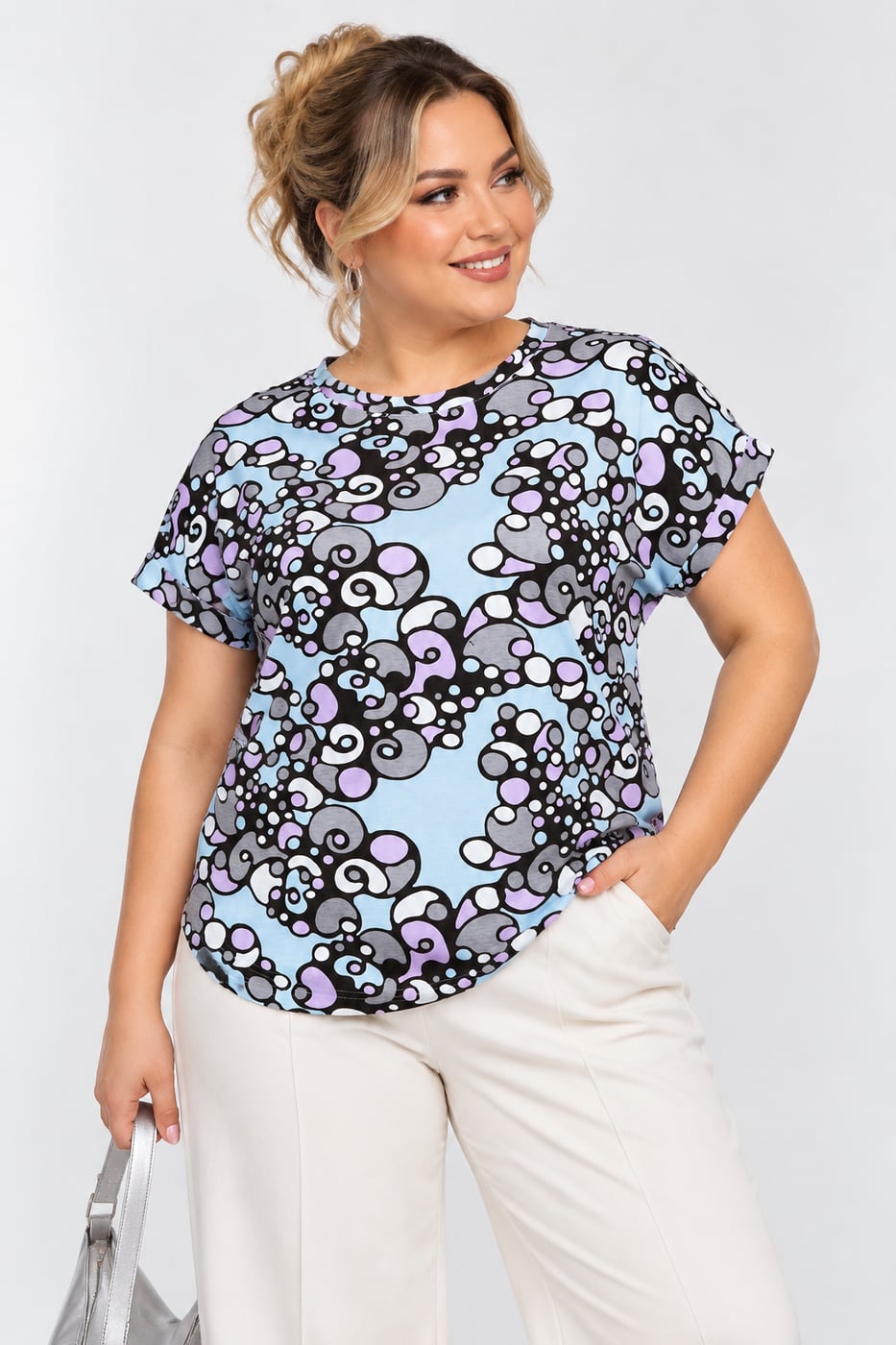 Блузка женская oversize