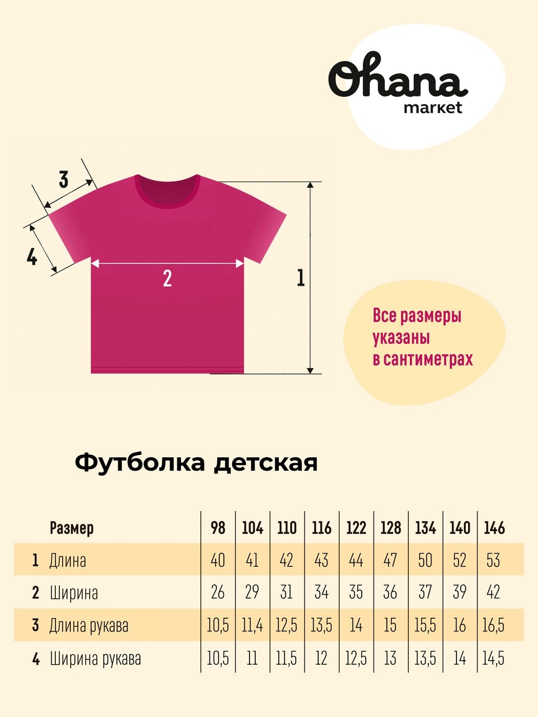 Футболка детская classic