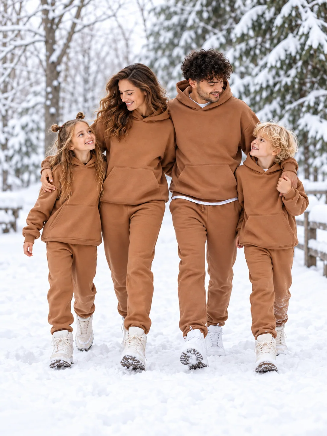 Семья в одежде Ohana